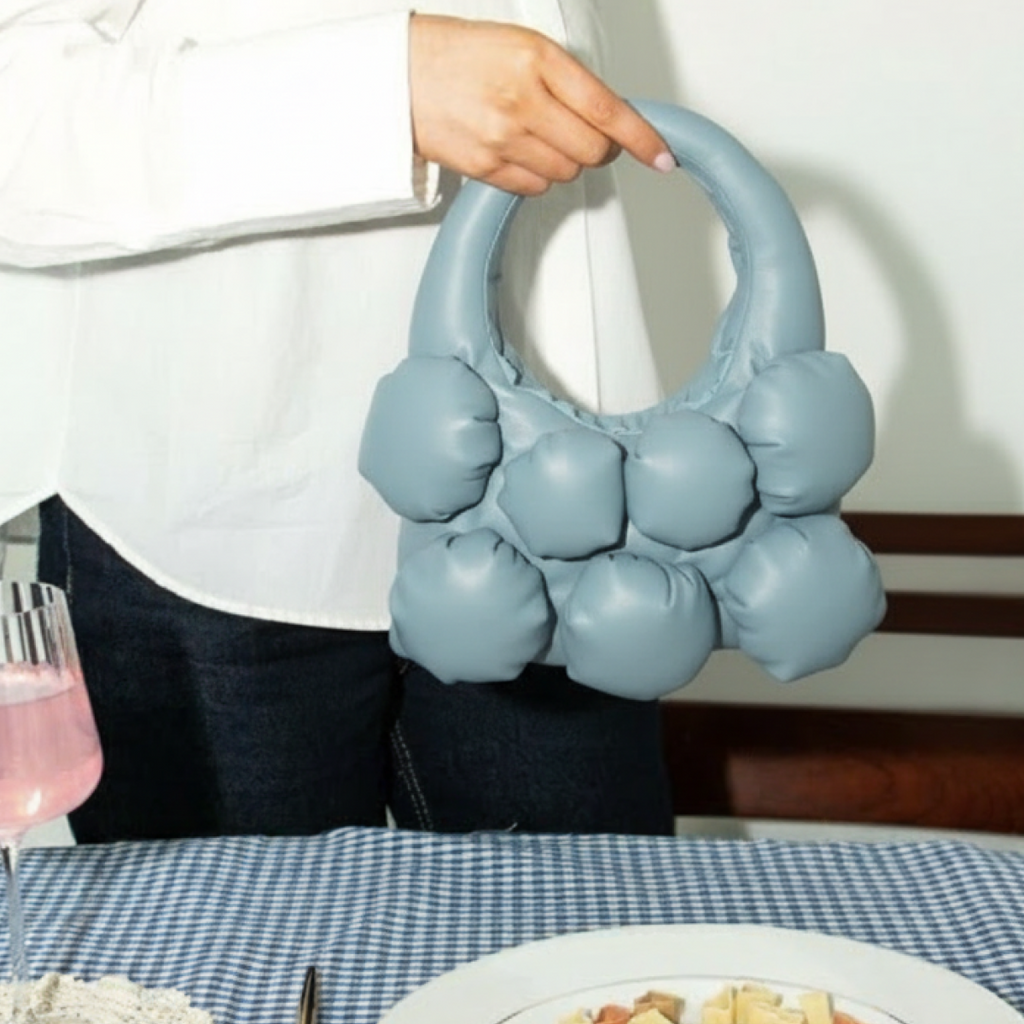 The Bulb Bag Mini Aqua