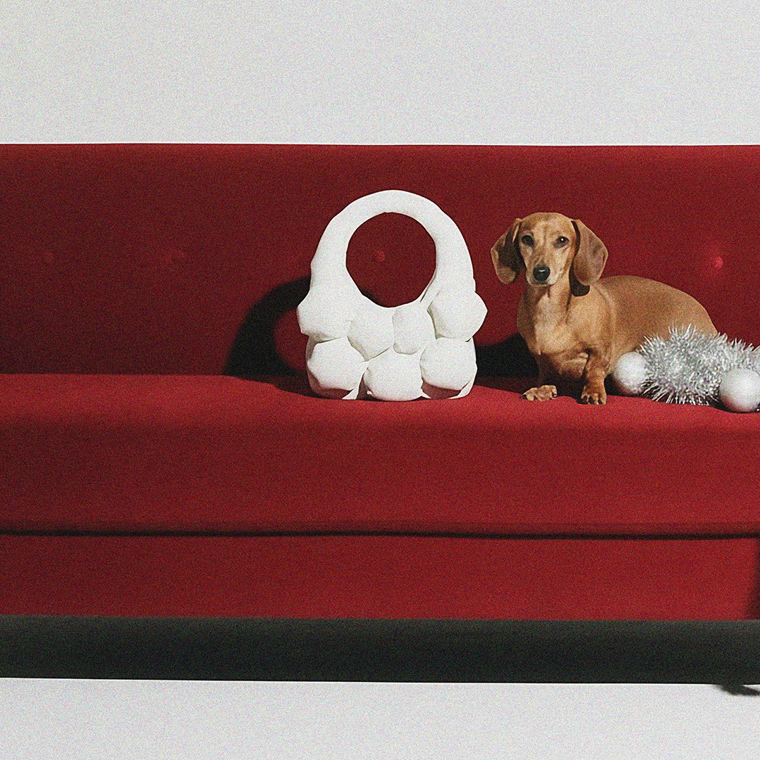 Geantă handmade The Bulb Bag Mini - Zucchero